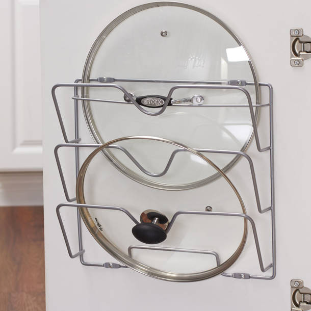 Rebrilliant Wall Mounted Pot Lid Rack & Reviews Wayfair